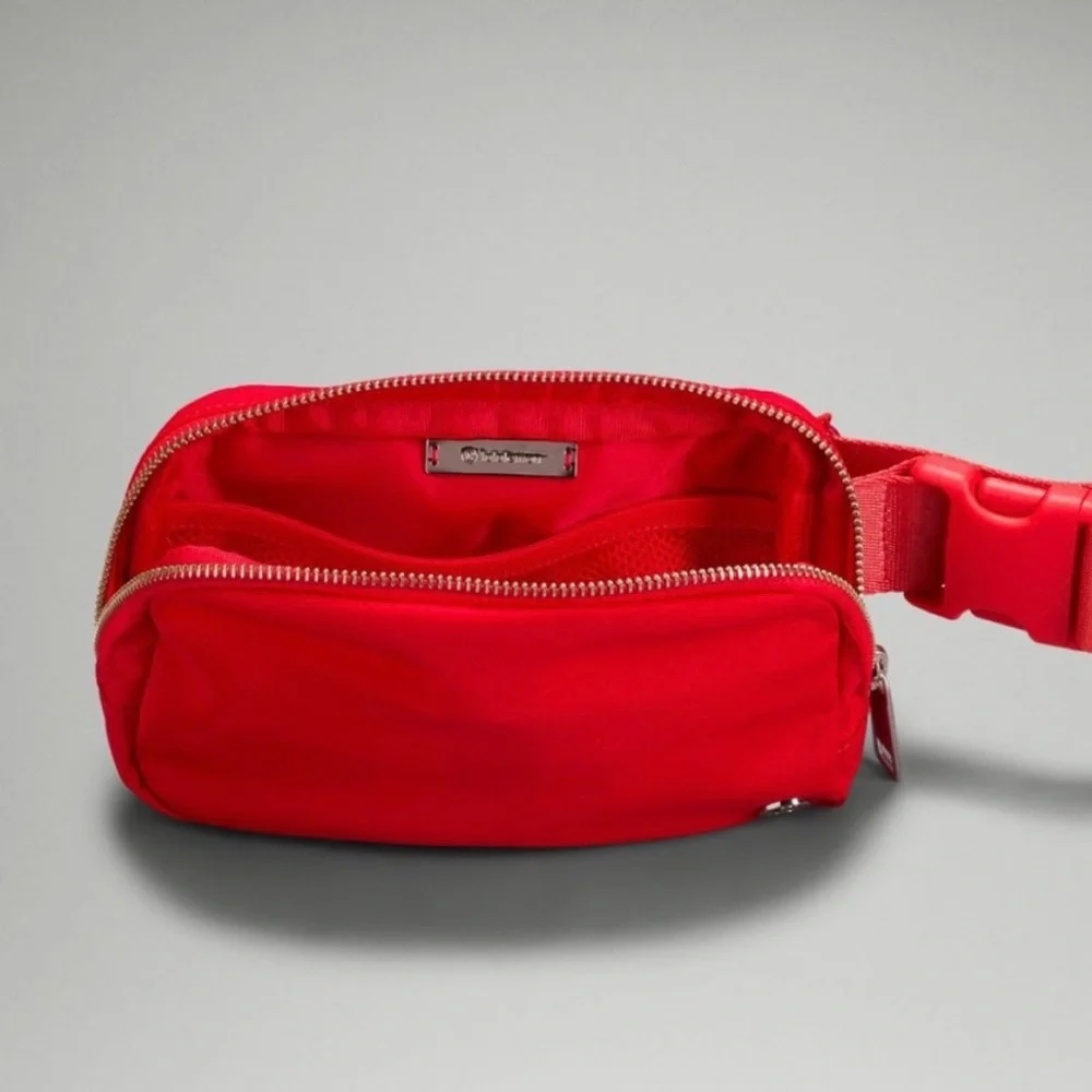 lululemon athletica Red Crossbody Belt Bag